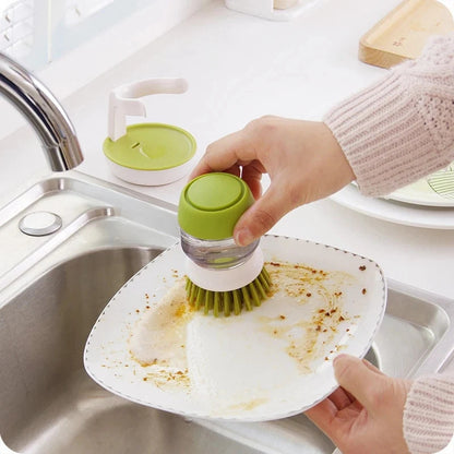 Self-Dispensing Dish Brush