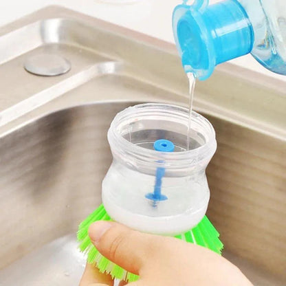 Self-Dispensing Dish Brush